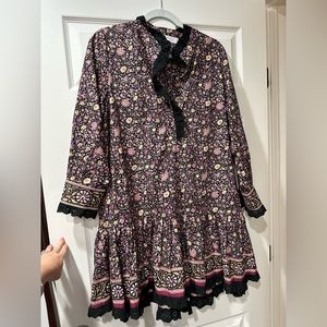 Hunter Bell fall floral dress